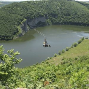 Тролей через р. Тернава. Довжина 520 м Тролей через р. Тернава. Довжина 520 м